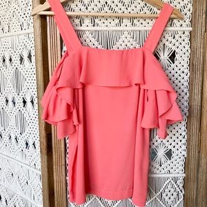 JCrew Cold-Shoulder Tank Top